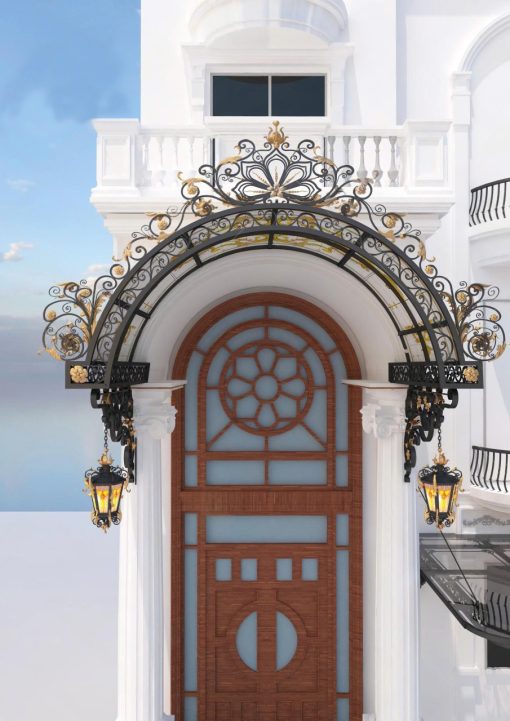 MÁI KÍNH SẮT MỸ THUẬT - MK16