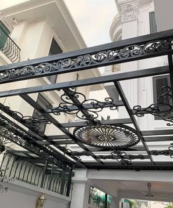 MÁI KÍNH SẮT MỸ THUẬT - MK08