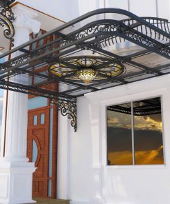 MÁI KÍNH SẮT MỸ THUẬT - MK15