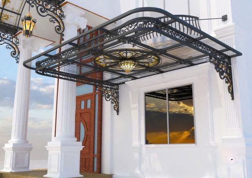 MÁI KÍNH SẮT MỸ THUẬT - MK15