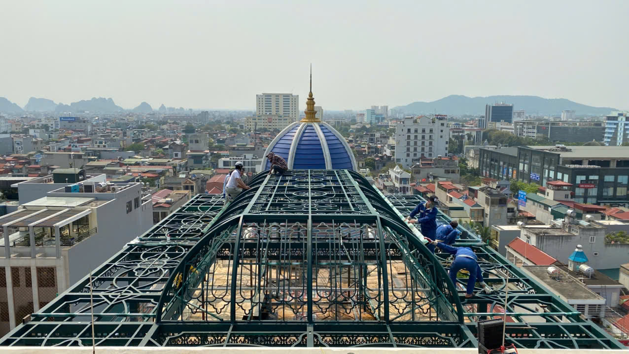 MÁI KÍNH SẮT MỸ THUẬT - MK17